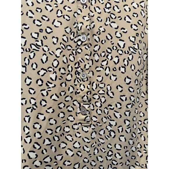 J. McLaughlin Size Small Animal Print Catalina Cloth Sleeveless Shirt Dress READ - Picture 5 of 7